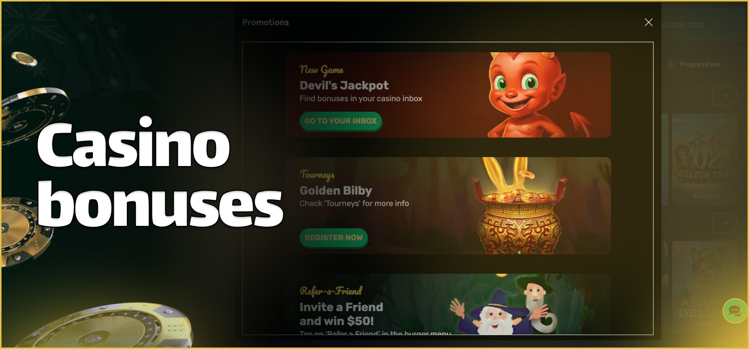 promotions for ozwin casino users